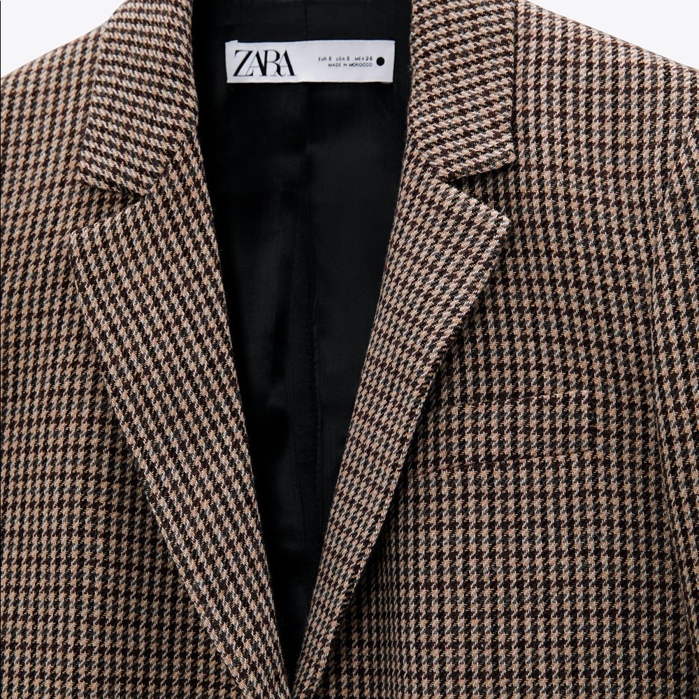 Houndstooth Blazer Size XS NWT
